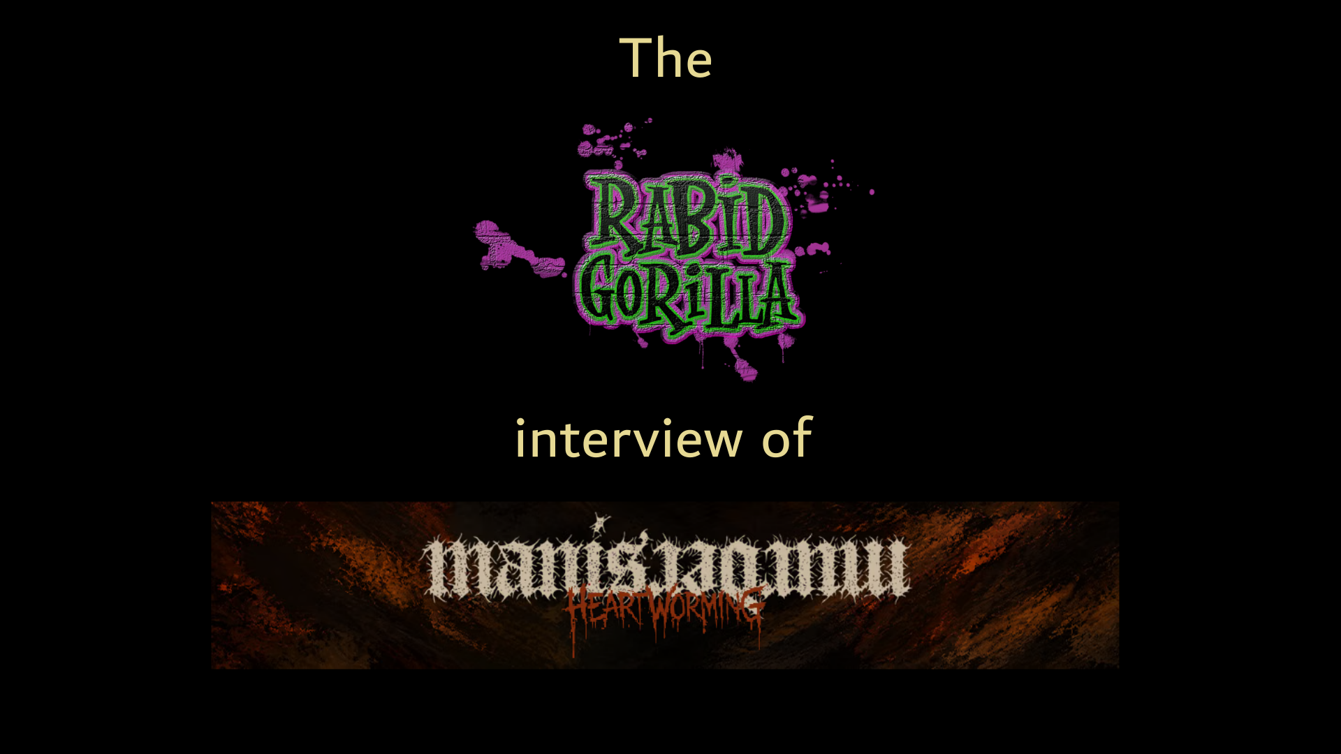 MANISMURDER Interview – July 26, 2026