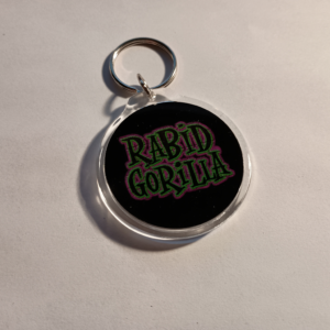 Rabid Gorilla Keychain